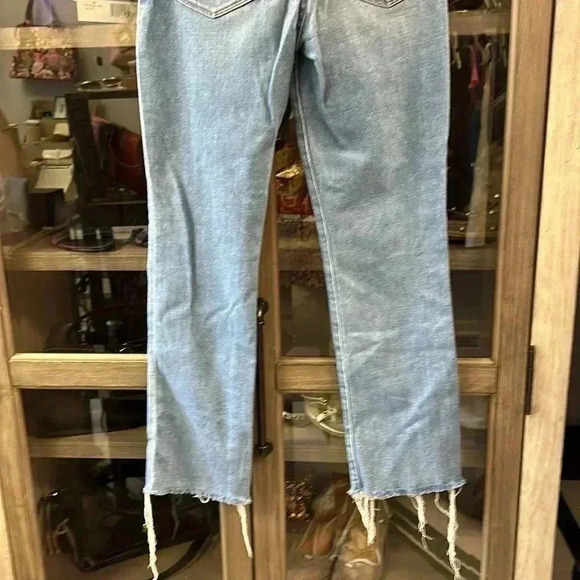 Frame Le High Straight Tie Waist Jeans sz 25 - Picture 7 of 7